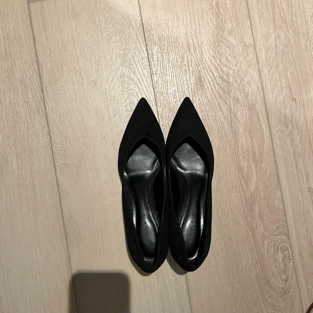 Charles & Keith Low Block Heel Pumps